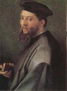 Andrea del Sarto Portrait of ecclesiastic Spain oil painting artist